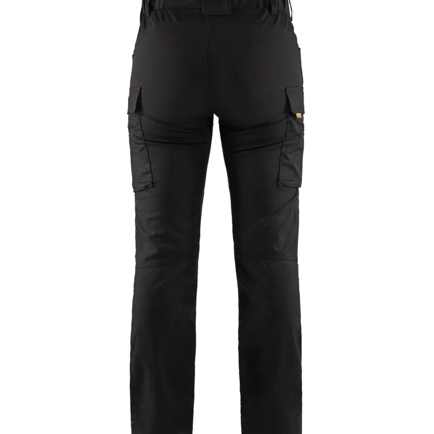 Naisten housut Blåkläder 7147 Stretch, musta