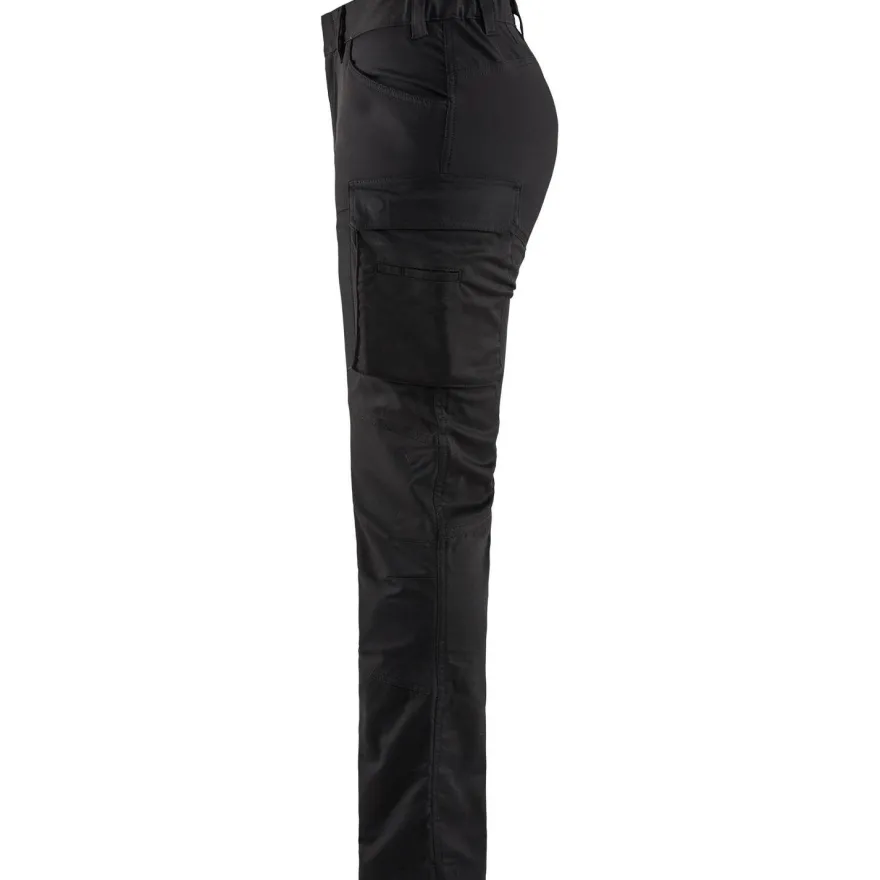 Naisten housut Blåkläder 7147 Stretch, musta