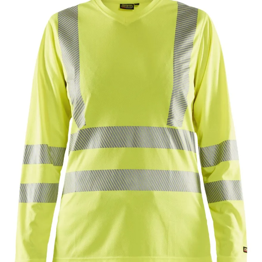Naisten pitkähihainen t-paita Blåkläder 3485 Highvis, huomiokeltainen