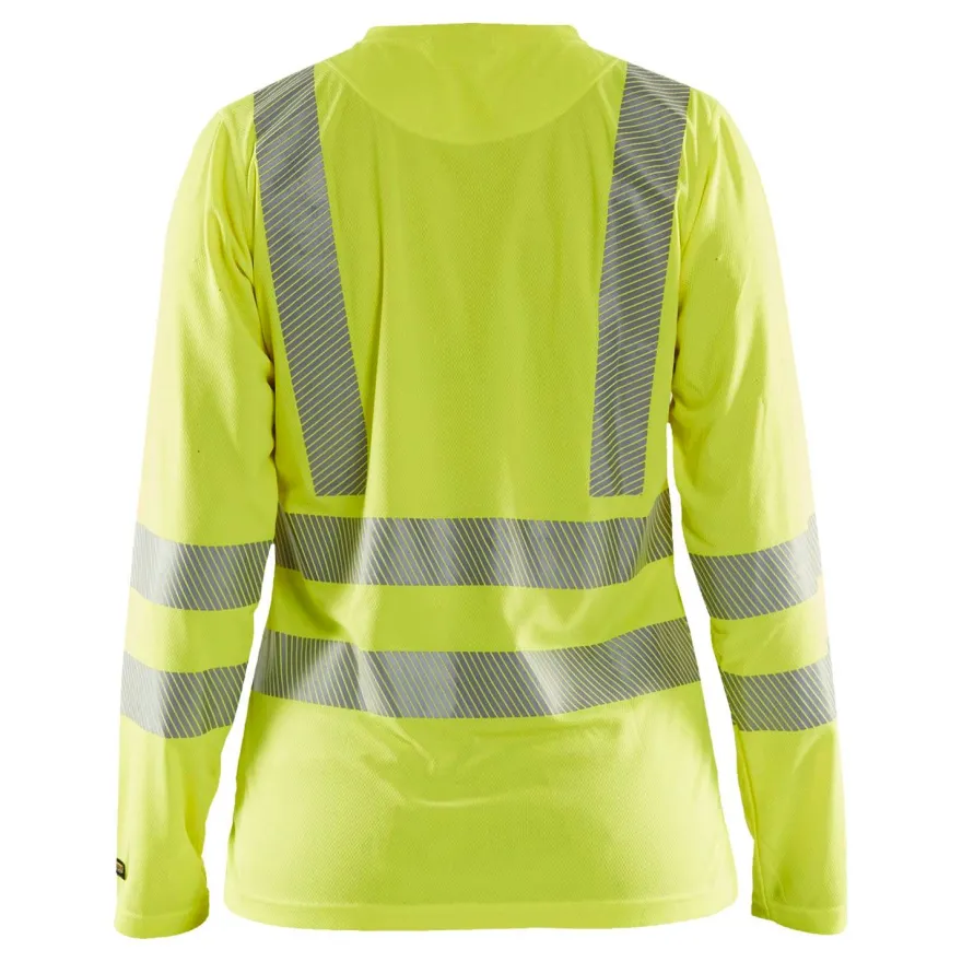 Naisten pitkähihainen t-paita Blåkläder 3485 Highvis, huomiokeltainen