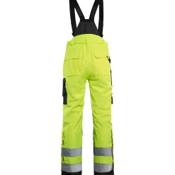 Naisten talvihousut Blåkläder 7885 Highvis, huomiokeltainen/musta