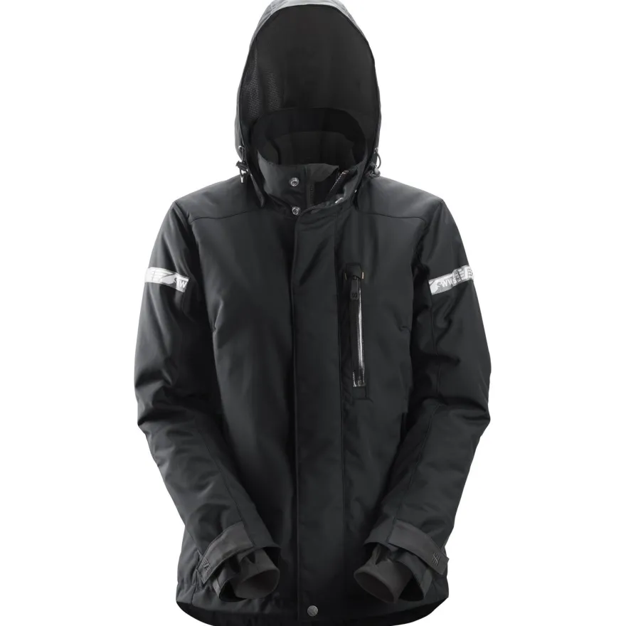 Naisten talvitakki Snickers Workwear AllroundWork 1127 37.5, musta