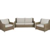 Nojatuoli Brafab Sandkorn, ruskea/beige