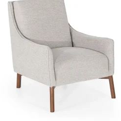 Nojatuoli Linento Furniture Nena, vaaleanharmaa