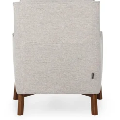 Nojatuoli Linento Furniture Nena, vaaleanharmaa