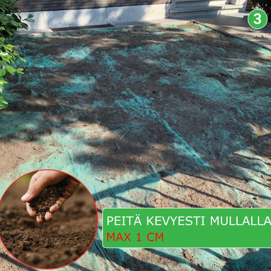 Nurmikon siemenmatto Turfquick Ornamental Premium, 10m2