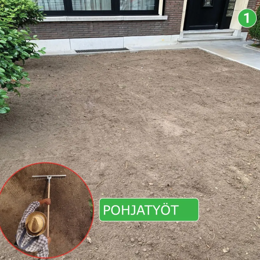 Nurmikon siemenmatto Turfquick Sport, 10 m²