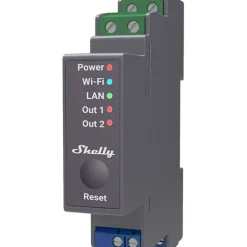 Ohjelmoitava Wi-Fi-rele Shelly Pro 2