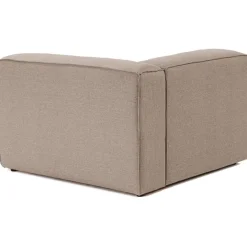 Oikea kulmamoduuli Linento Furniture Fora-moduulisohvaan, ruskea