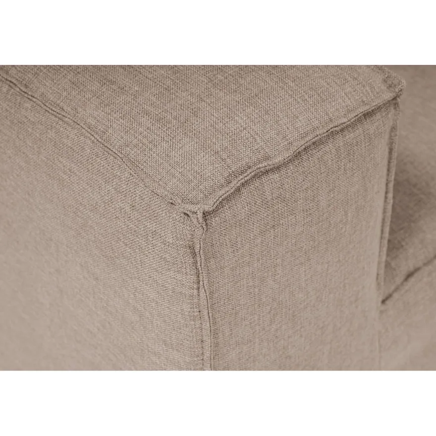 Oikea kulmamoduuli Linento Furniture Fora-moduulisohvaan, ruskea