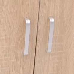 9-osainen kylpyhuoneen huonekalu ja pesuallas sarja beige