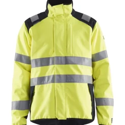 Palosuojattu softshell-takki Blåkläder 4948 Multinorm, huomiokeltainen/sininen
