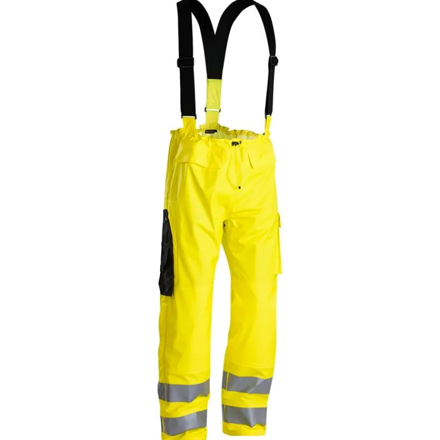 Palosuojatut sadehousut Blåkläder 1303, keltainen