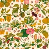 Paneelitapetti Mindthegap Asian fruits and flowers, 1.56x3m, beige