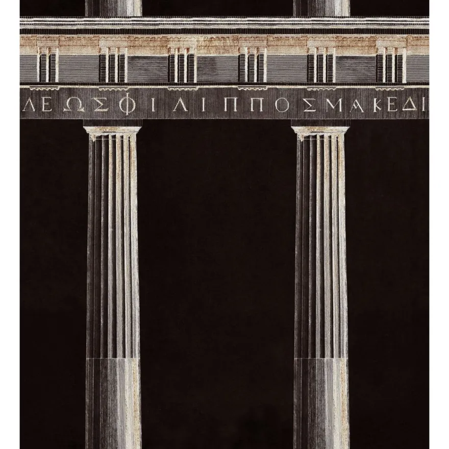 Paneelitapetti Mindthegap Athena Anthracite, 1.56x3m