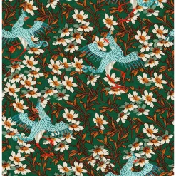 Paneelitapetti Mindthegap Chinoise, 1.56x3m, tummanvihreä