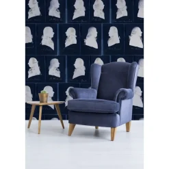 Paneelitapetti Mindthegap Dutch Portraits Blue, 1.56x3m