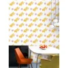 Paneelitapetti Mindthegap Sardines Yellow, 1.56x3m