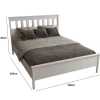 Parisänky Linento Furniture FRN-10063, valkoinen