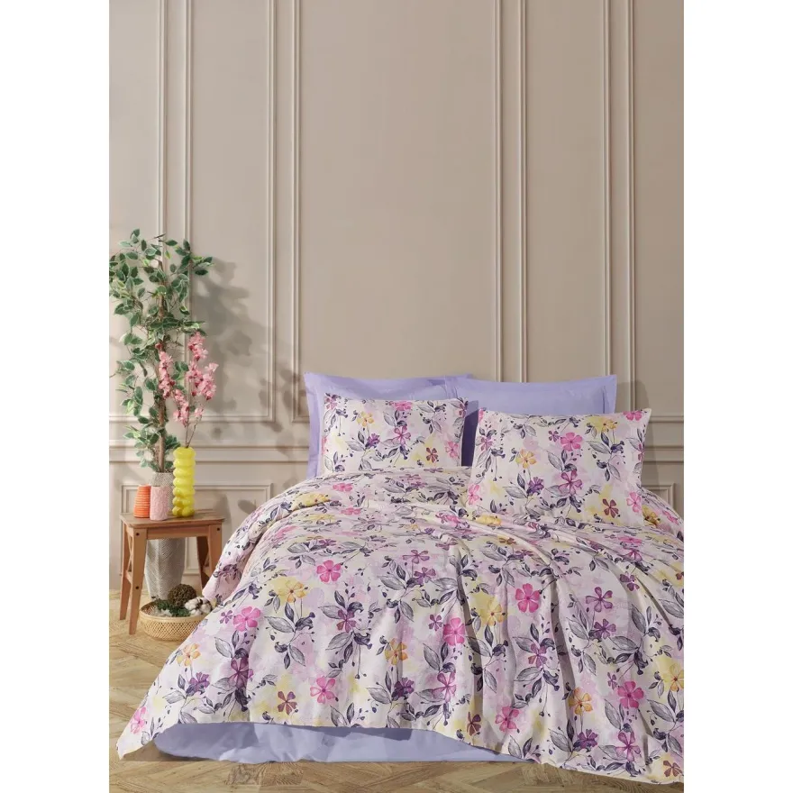 Parivuoteen päiväpeitto + 2 tyynyliinaa Linento Luna, 200x230cm + 50x70cm, eri värejä