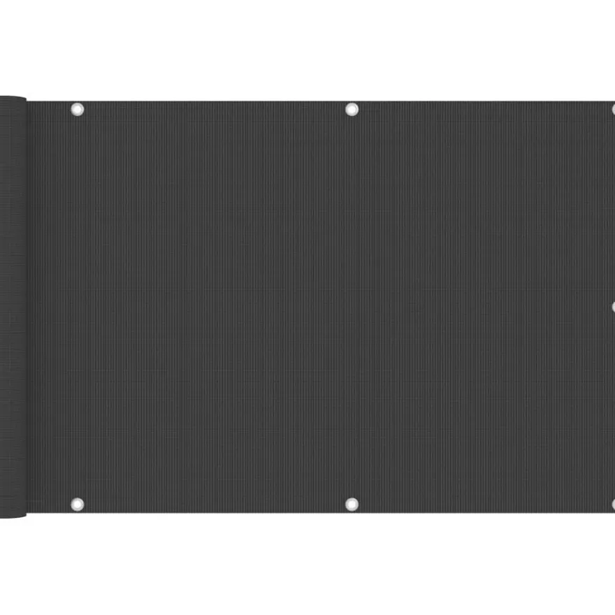 Parvekkeen suoja antrasiitti 90x300 cm hdpe