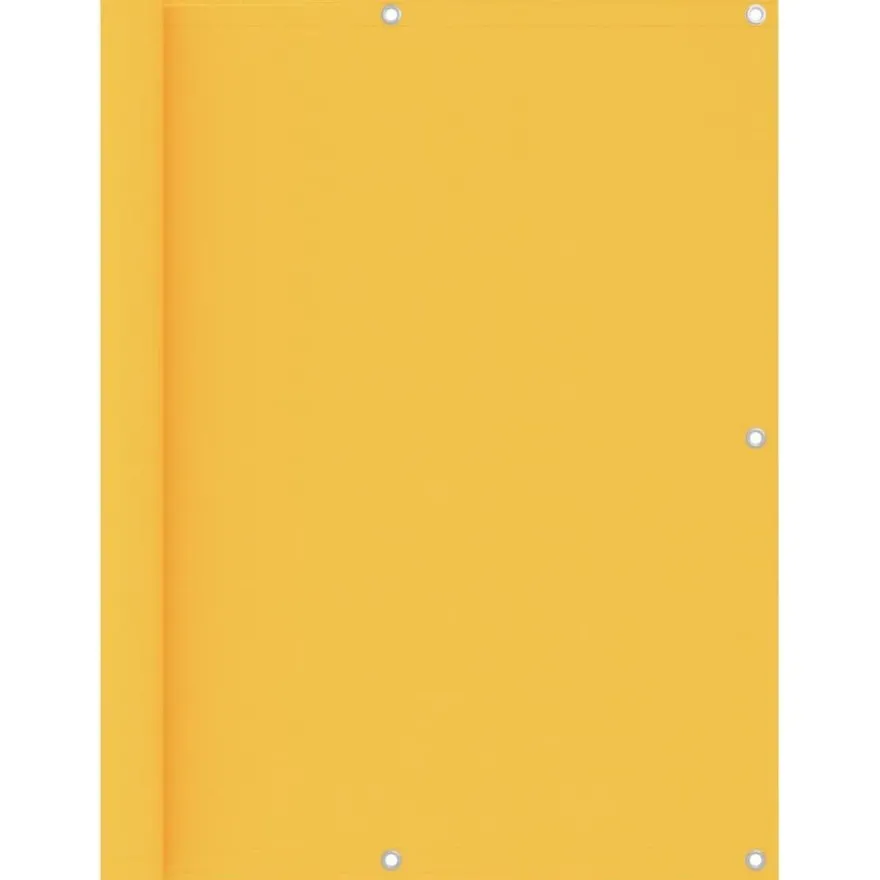 Parvekkeen suoja keltainen 120x600cm oxford kangas