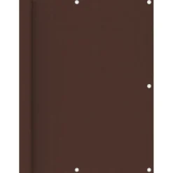 Parvekkeen suoja ruskea 120x400 cm oxford kangas