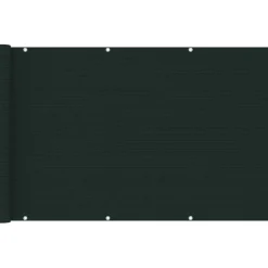 Parvekkeen suoja tummanvihreä 120x600 cm hdpe