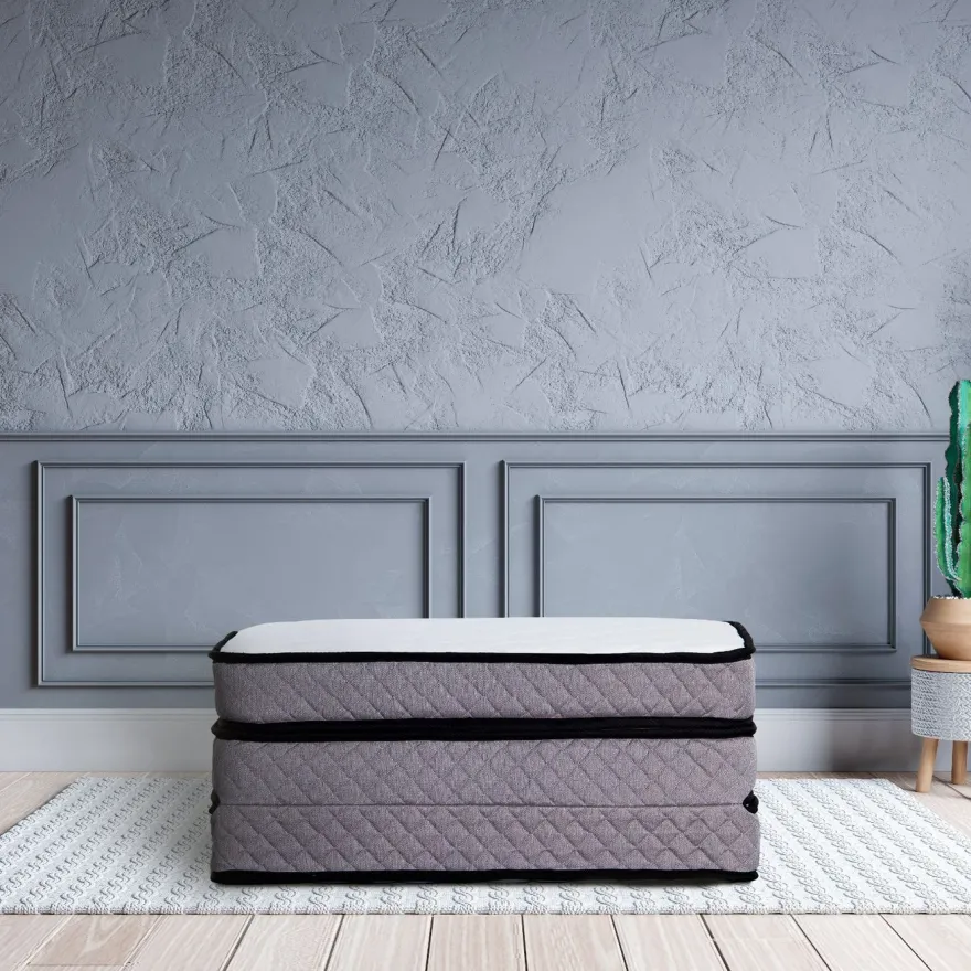 Patja Linento Furniture Deluxe Pack 90x190cm valkoinen