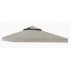 Paviljongin katto Hillerstorp Luxor 300x300cm, hiekka, Verkkokaupan poistotuote