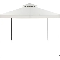 Paviljonki Bermuda 3x4m, luonnonvalkoinen