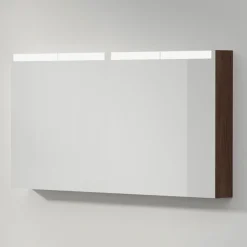 Peilikaappi INR Stage 140, Dark Oak, 4 ovea, pistorasia