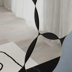 Peili Linento Furniture Gora, musta