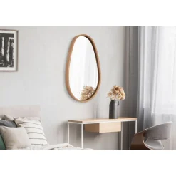 Peili Linento Furniture Pear, 45x70cm, tammi
