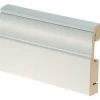 Peitelista johtokotelolla Maler, 19x90x2440mm, MDF, valkoinen