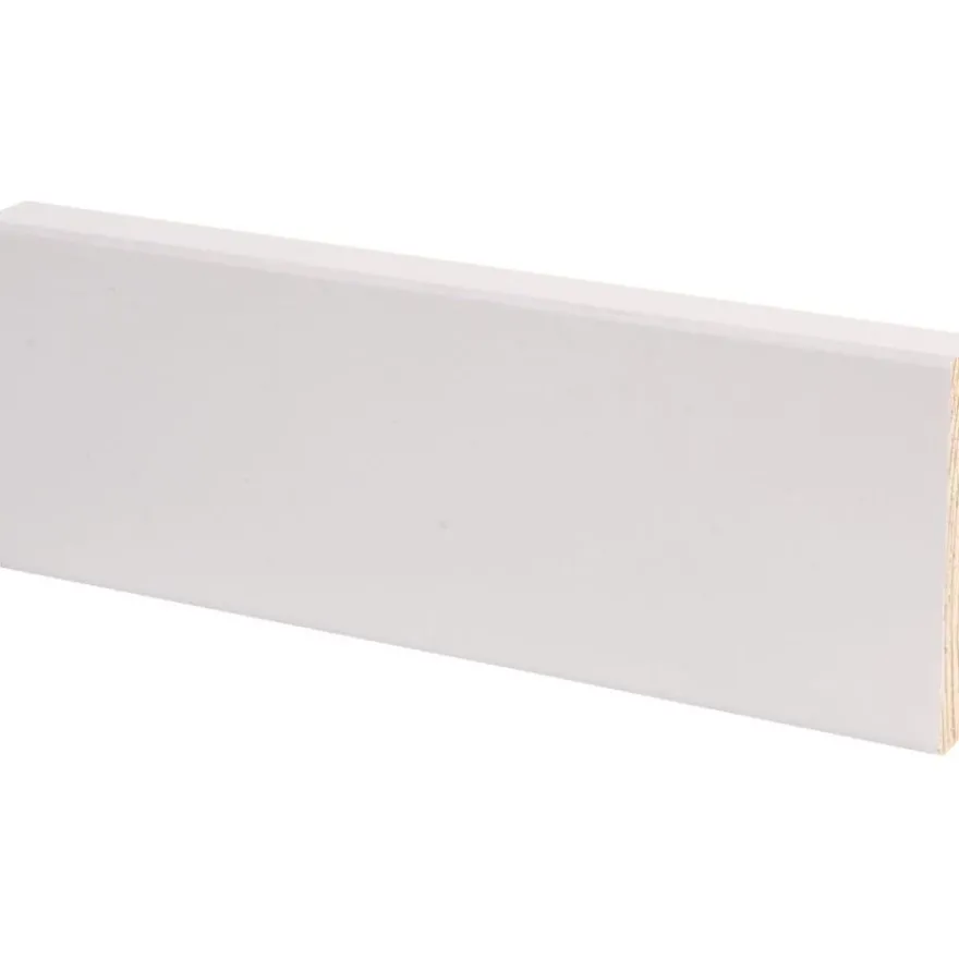 Peitelista Maler Smart Aava, 12x58x3300mm, mänty, valkoinen