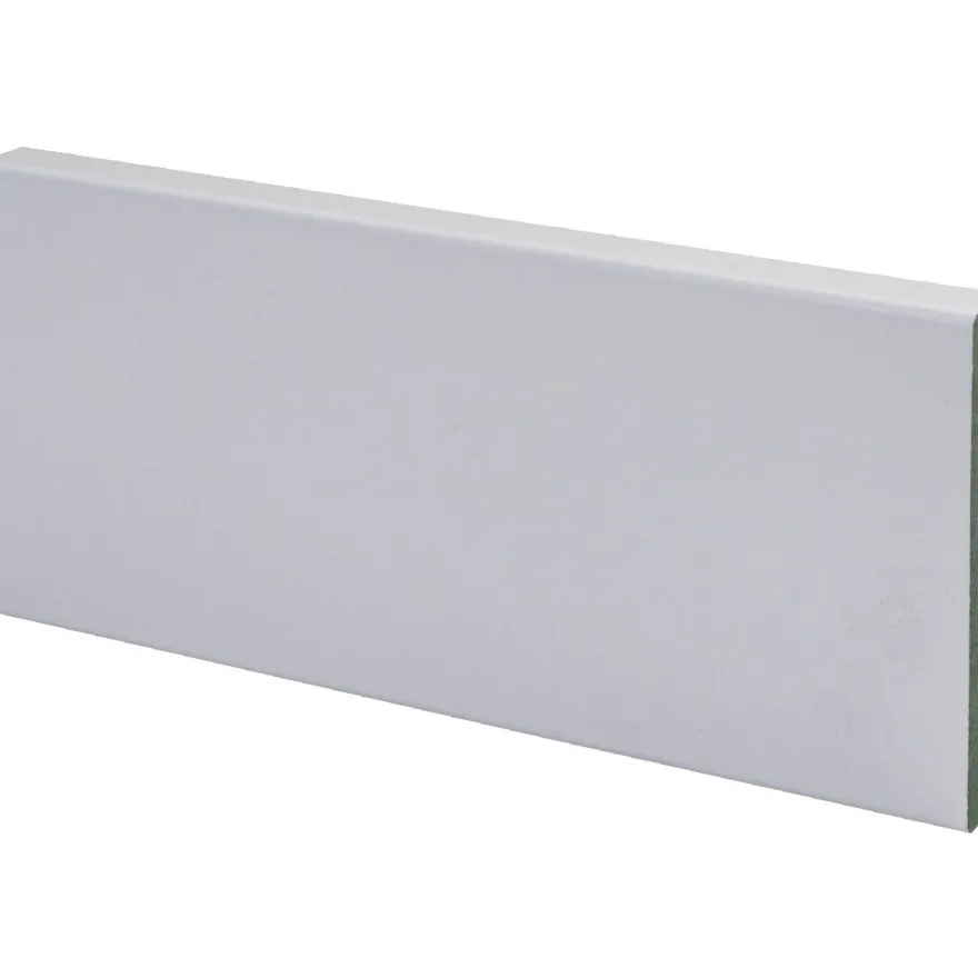Peitelista Maler SPA, 12x70x2400mm, MDF, kosteudenkestävä, valkoinen
