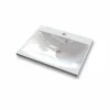 Pesuallas Grip Jojo 60, 600x505mm, valumarmori, valkoinen