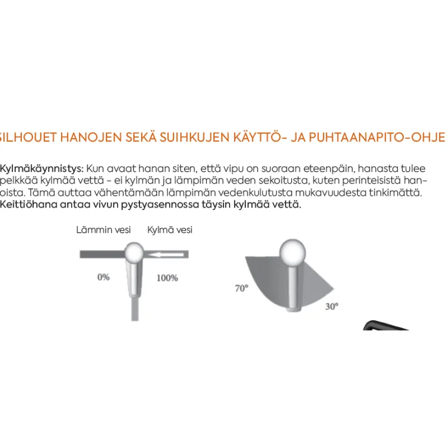Pesuallashana Damixa Silhouet, mustalla bideesuihkulla, mattamusta
