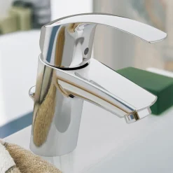 Pesuallashana Grohe Eurosmart, vipupohjaventtiili, normaali juoksuputki (33265002)
