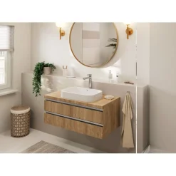Pesuallashana Hansgrohe Vernis Blend 190 ilman pohjaventtiiliä, kromi