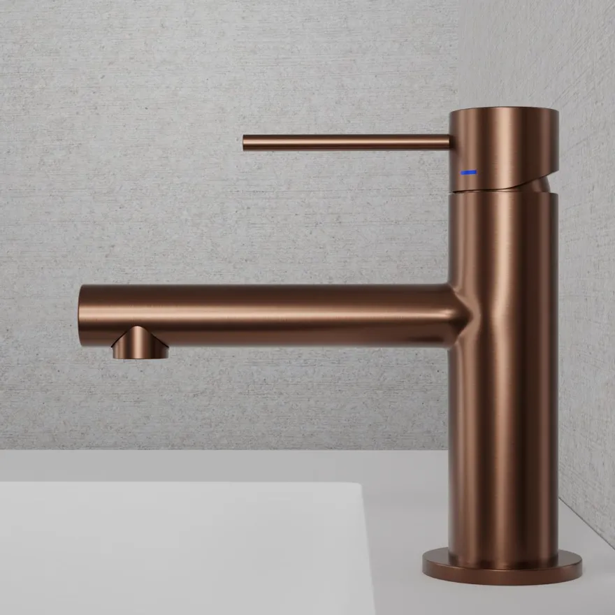 Pesuallashana Scandtap Steel Vertex Amber, kupari