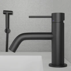 Pesuallashana Scandtap Voyage B Black, bideesuihkulla, musta