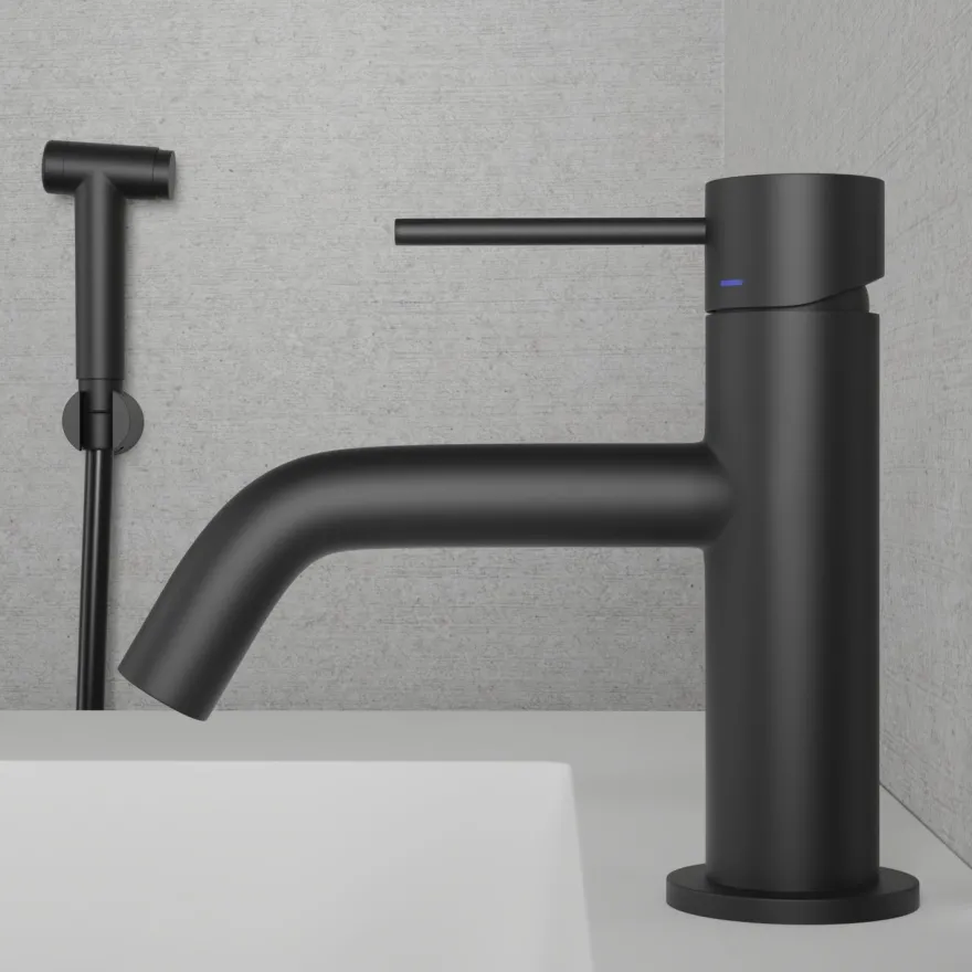 Pesuallashana Scandtap Voyage B Black, bideesuihkulla, musta