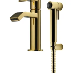 Pesuallashana Tapwell Vicco VIC069 Honey Gold, käsisuihkulla