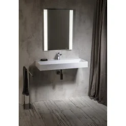 Pesuallas Interia Godiva GU096, 960x440mm, kivi, valkoinen