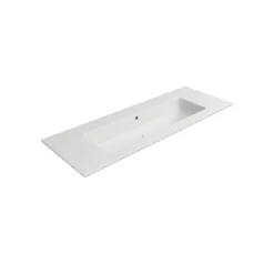 Pesuallas Interia Pura Slim 122x46cm, ei hanareikää