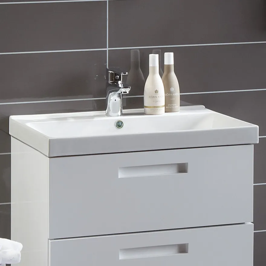 Pesuallas Noro Relounge 600, posliini, 600x420x50mm