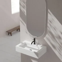 Pesuallaspaketti Scandtap Solid SW 1 Shadow, sis. hanan, peilin ja pohjaventtiilin