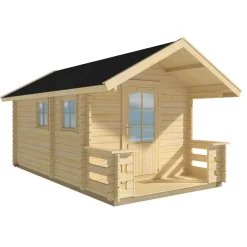 Pihasauna Luoman Lillevilla 7-5 Tiira, 10.3 + 2.3m²